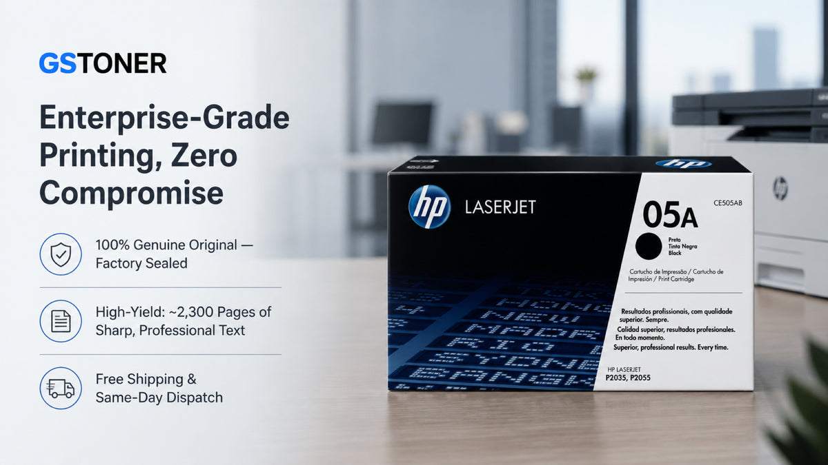 HP 05A Toner Cartridge — GS Toner