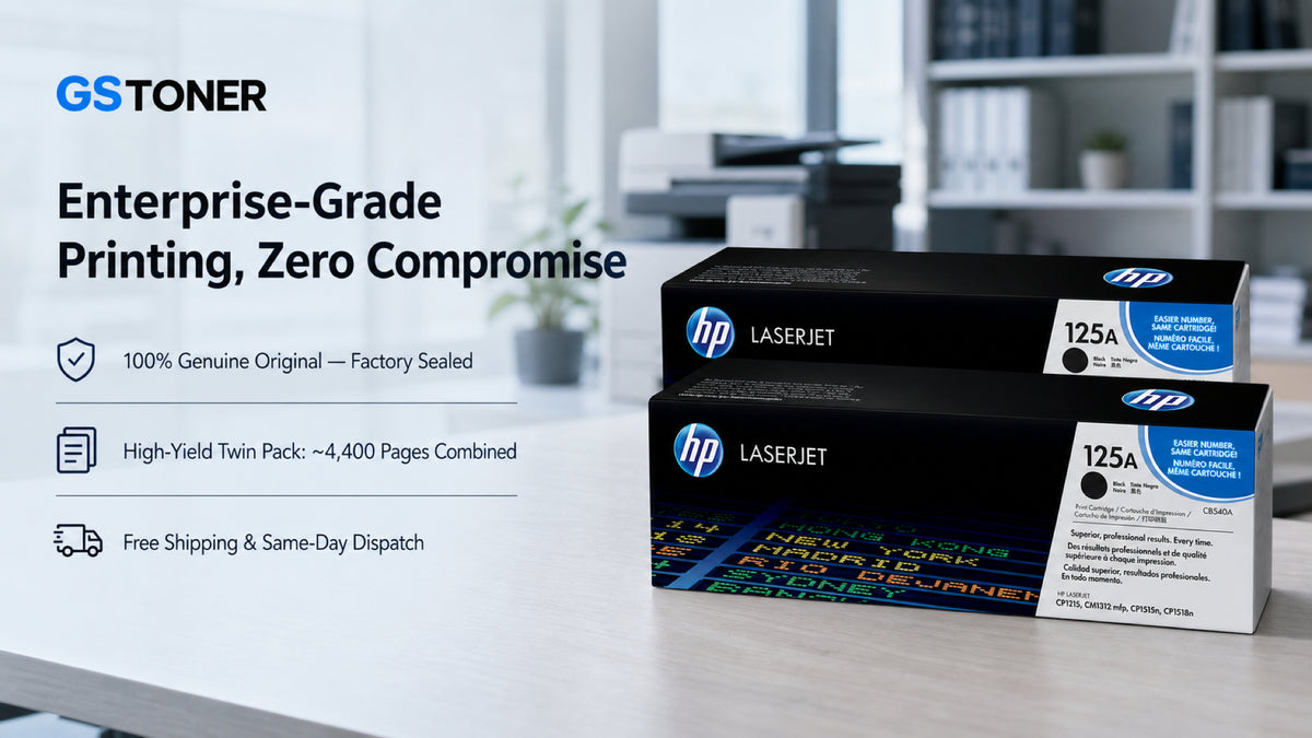HP 125A Toner Cartridge 2-Pack — GS Toner