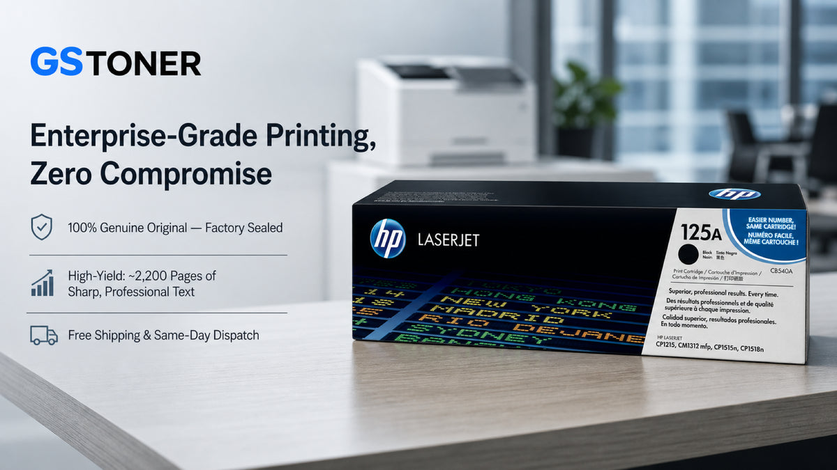 HP 125A Toner Cartridge — GS Toner