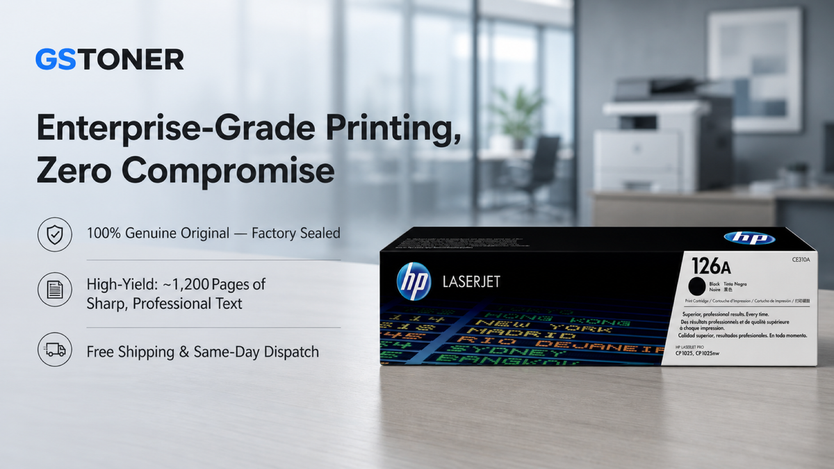HP 126A Toner Cartridge — GS Toner
