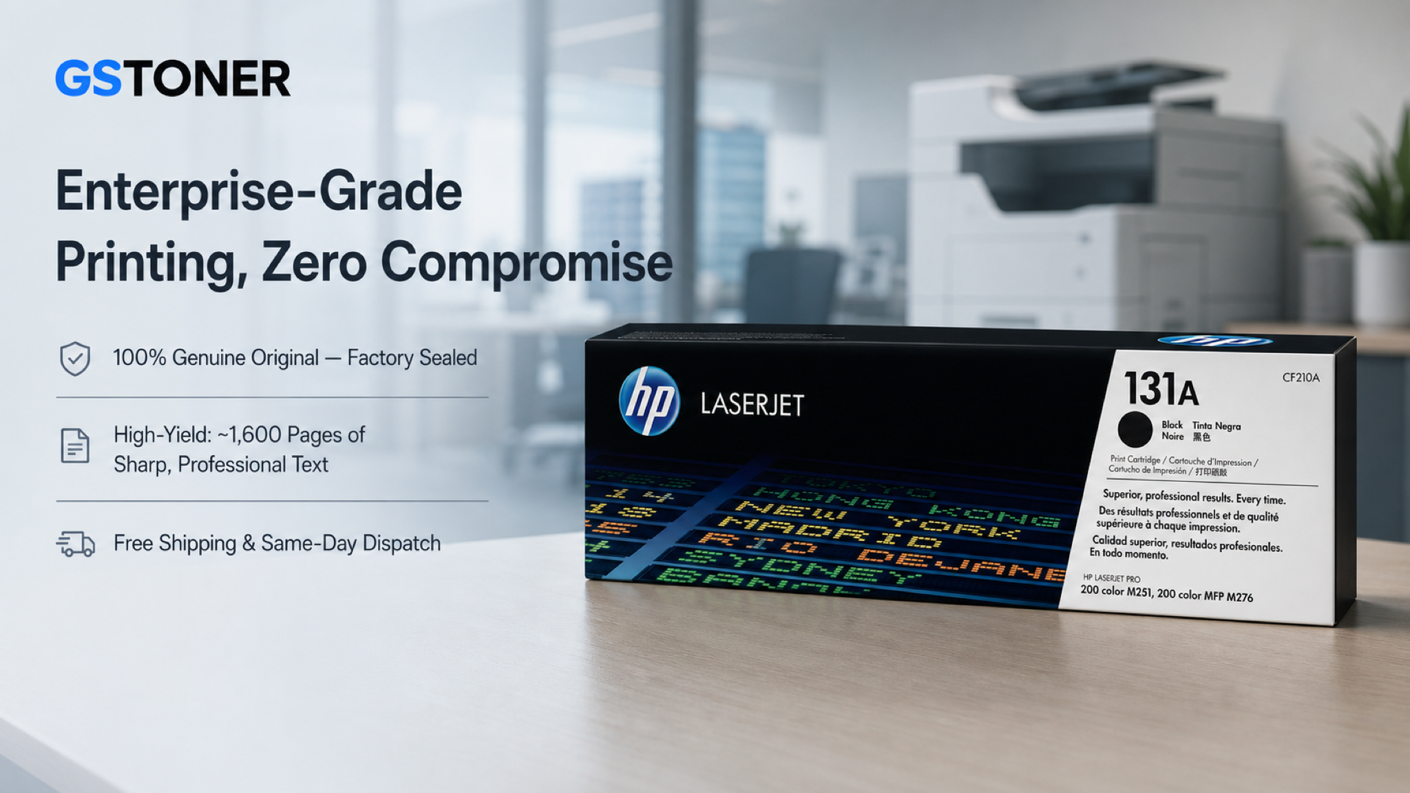 HP 131A Toner Cartridge — GS Toner