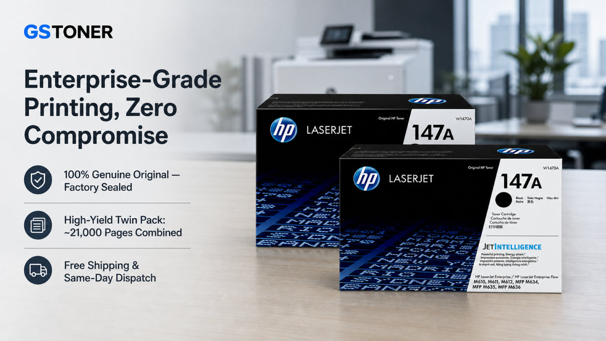 HP 147A Toner Cartridge 2-Pack — GS Toner