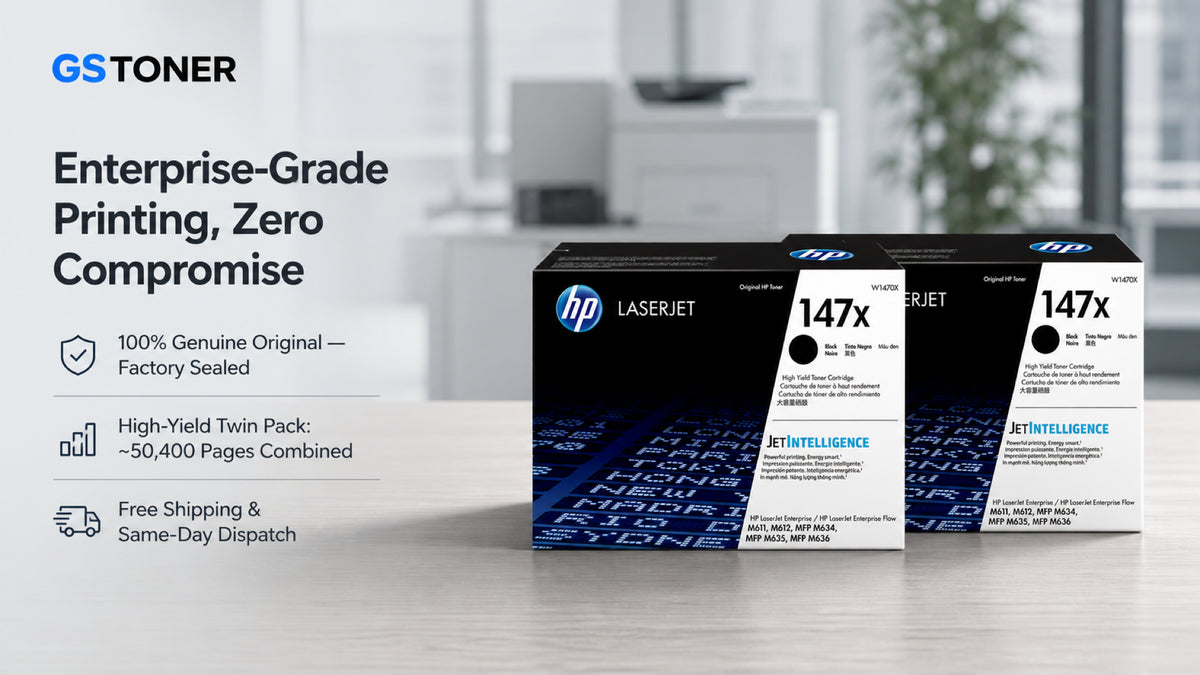 HP 147X Toner Cartridge 2-Pack — GS Toner
