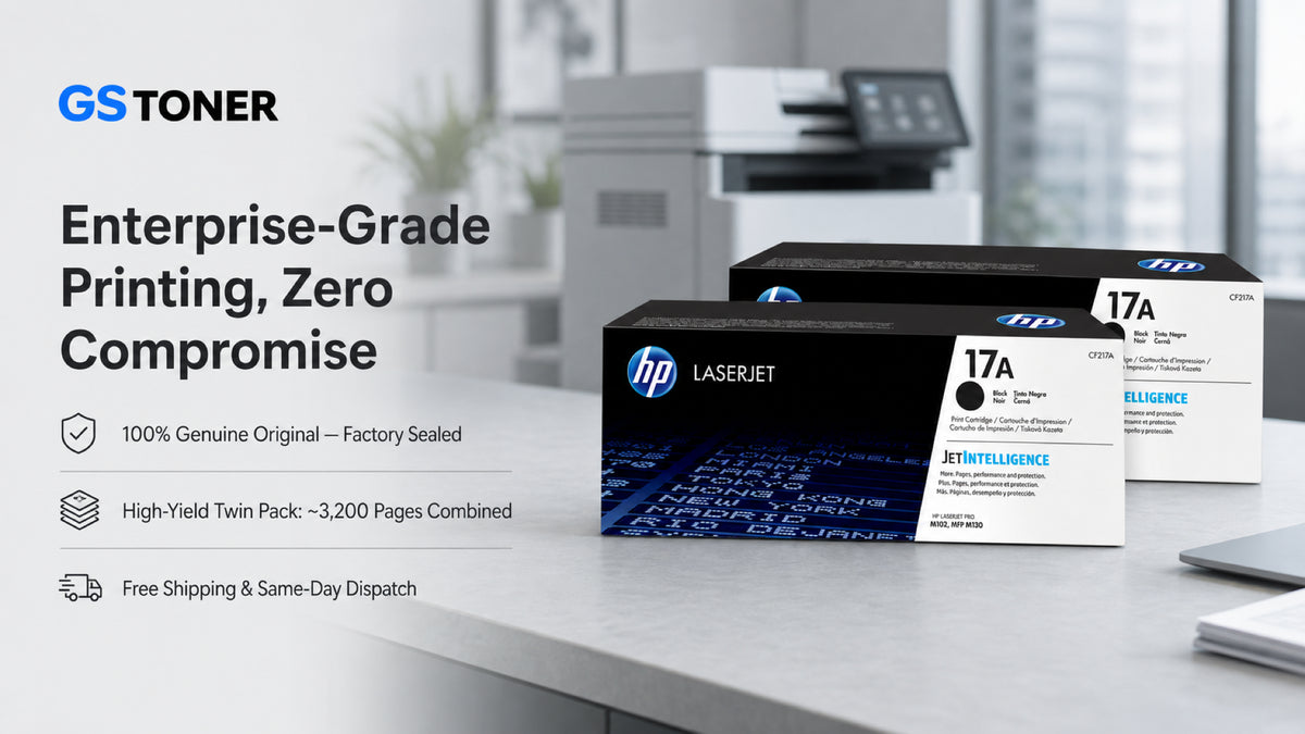 HP 17A Toner Cartridge 2-Pack — GS Toner