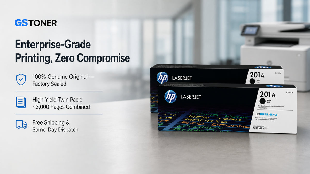 HP 201A Toner Cartridge 2-Pack — GS Toner