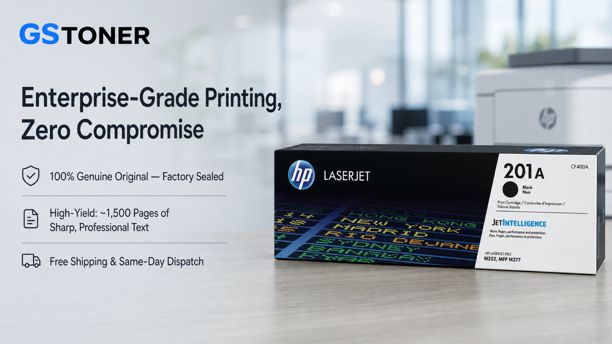 HP 201A Toner Cartridge — GS Toner
