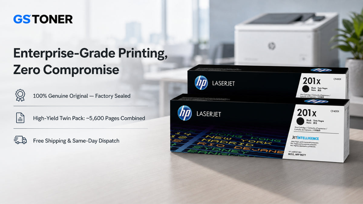 HP 201X Toner Cartridge 2-Pack — GS Toner