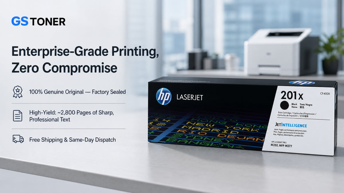 HP 201X Toner Cartridge — GS Toner