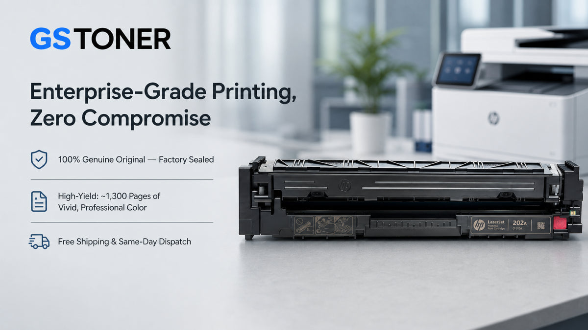 HP 202A Magenta Toner Cartridge — GS Toner