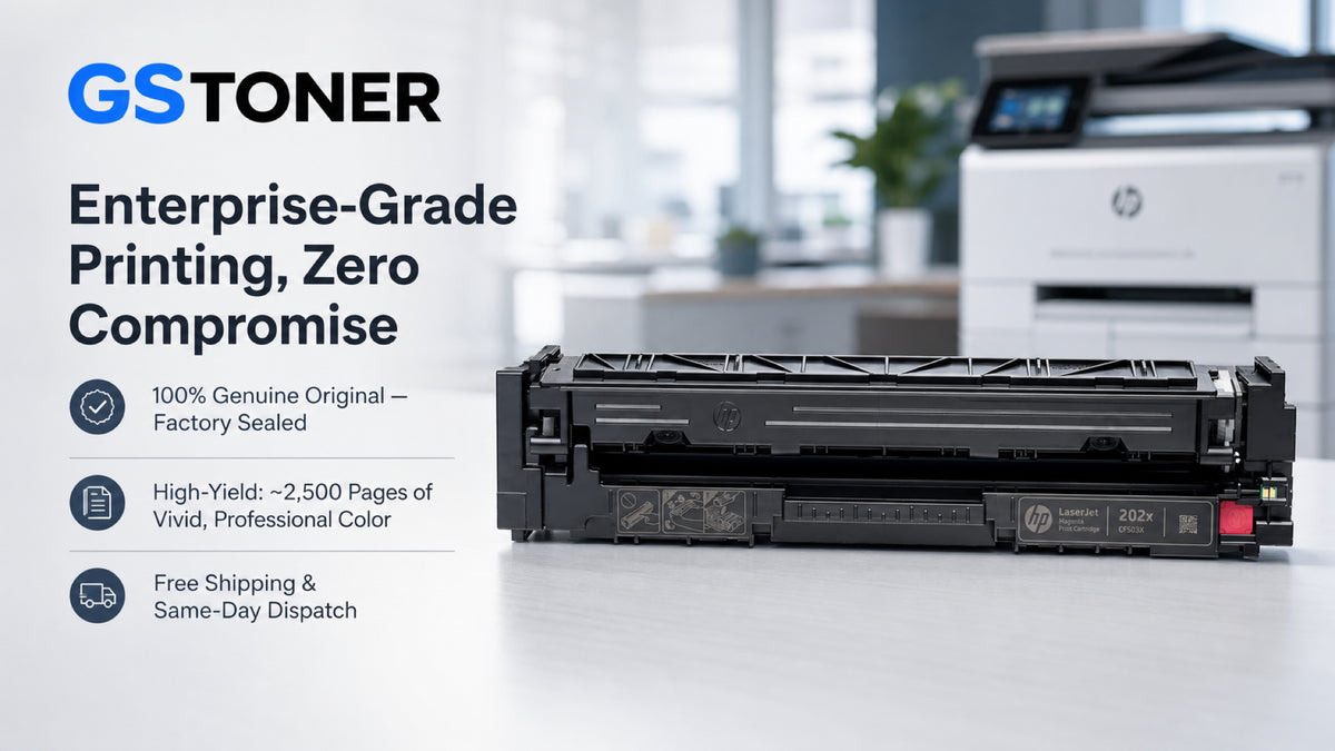 HP 202X Magenta Toner Cartridge — GS Toner