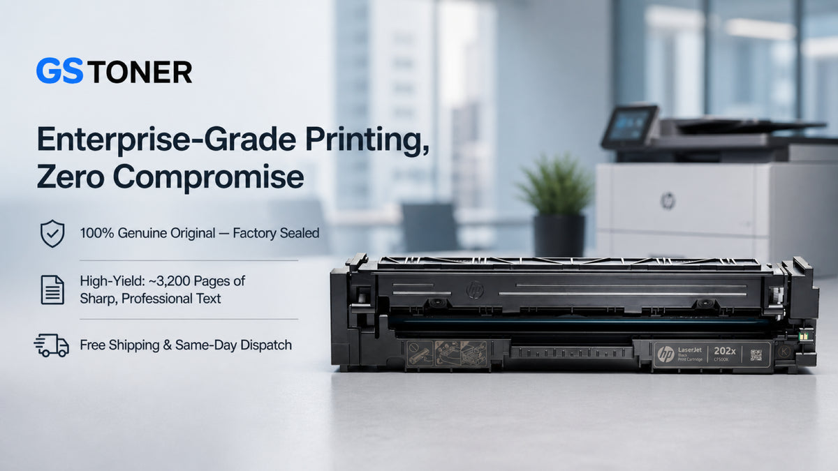 HP 202X Toner Cartridge — GS Toner