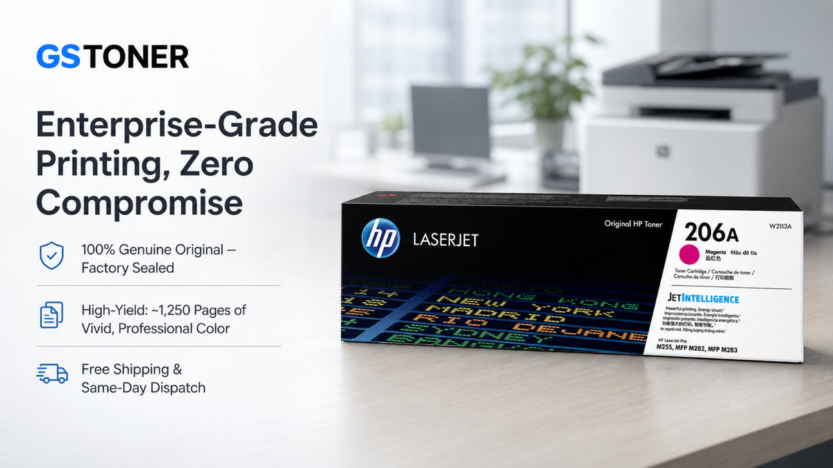 HP 206A Magenta Toner Cartridge — GS Toner