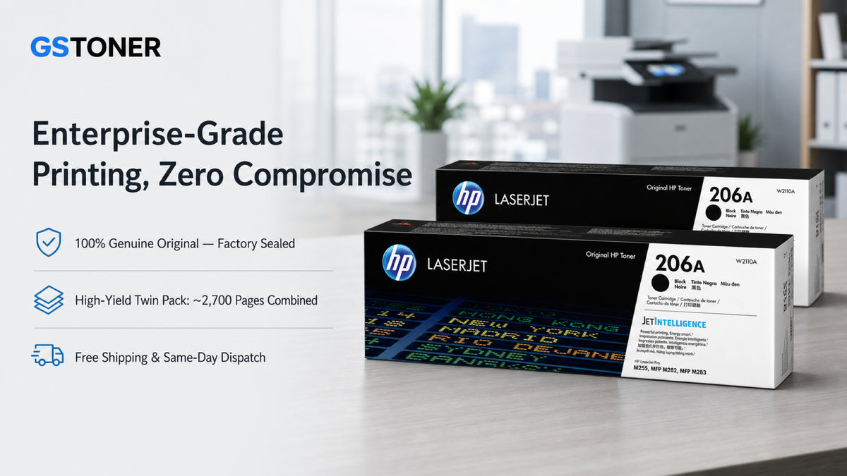 HP 206A Toner Cartridge 2-Pack — GS Toner