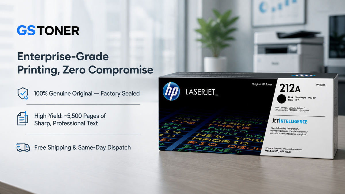 HP 212A Toner Cartridge — GS Toner