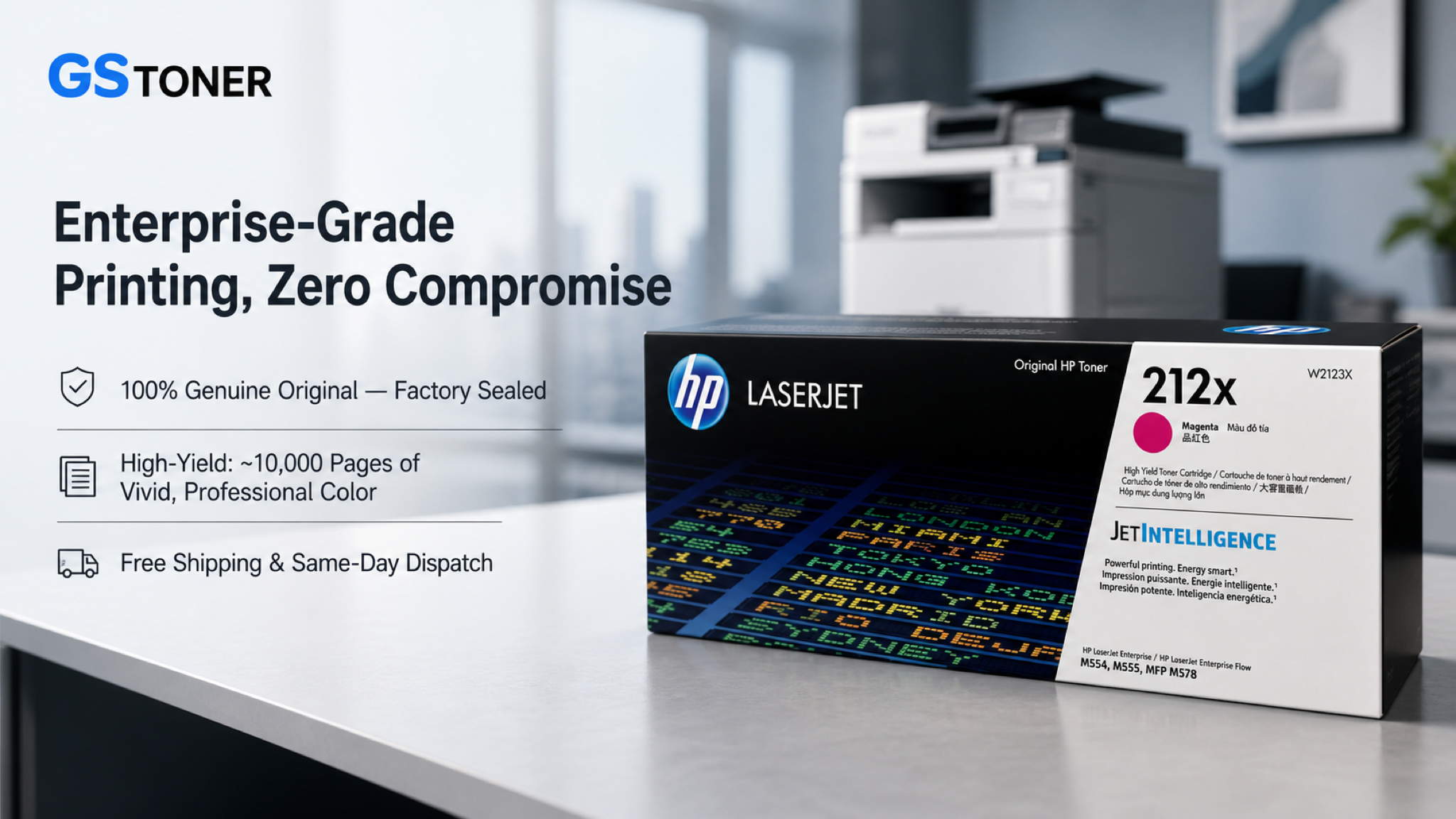 HP 212X Magenta Toner Cartridge — GS Toner