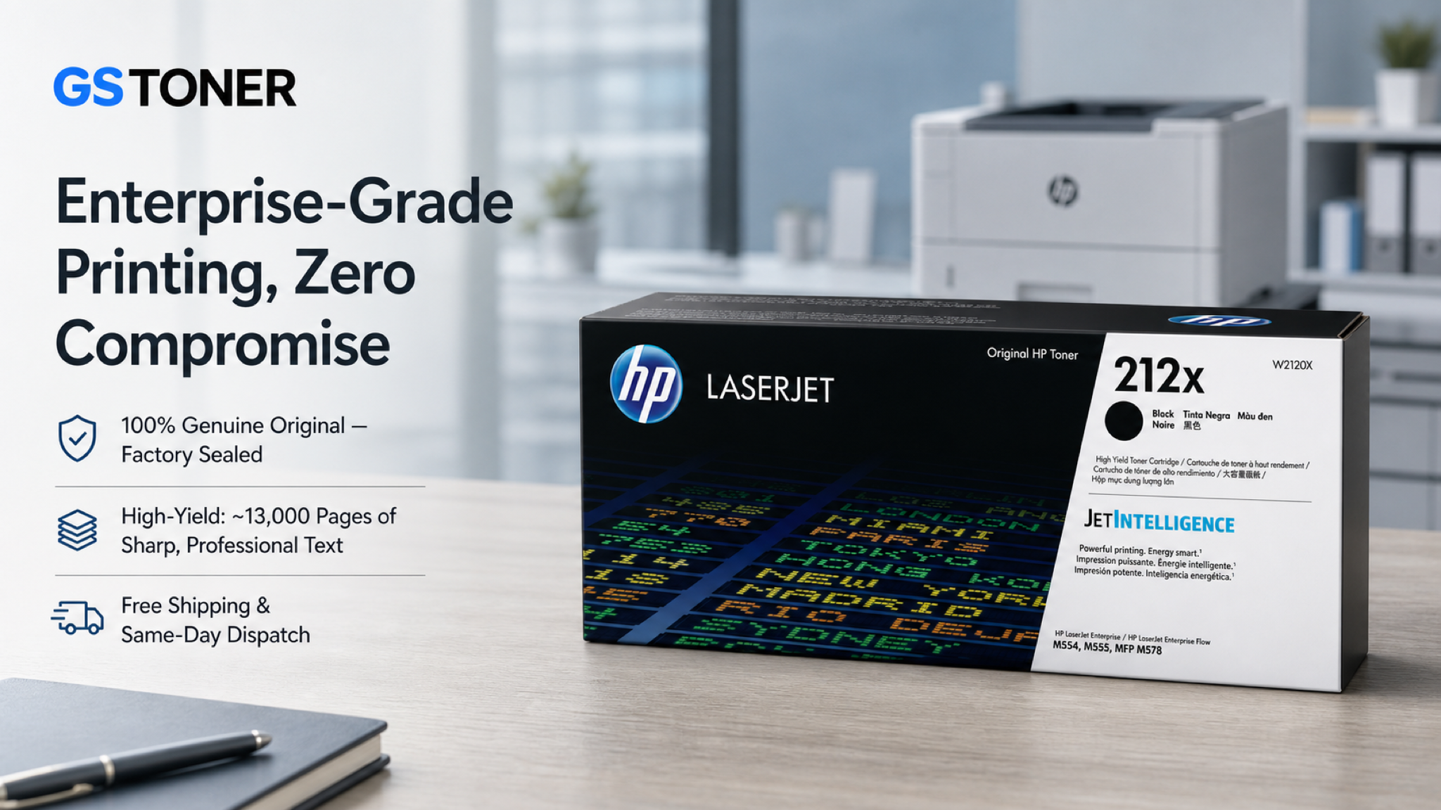 HP 212X Toner Cartridge — GS Toner