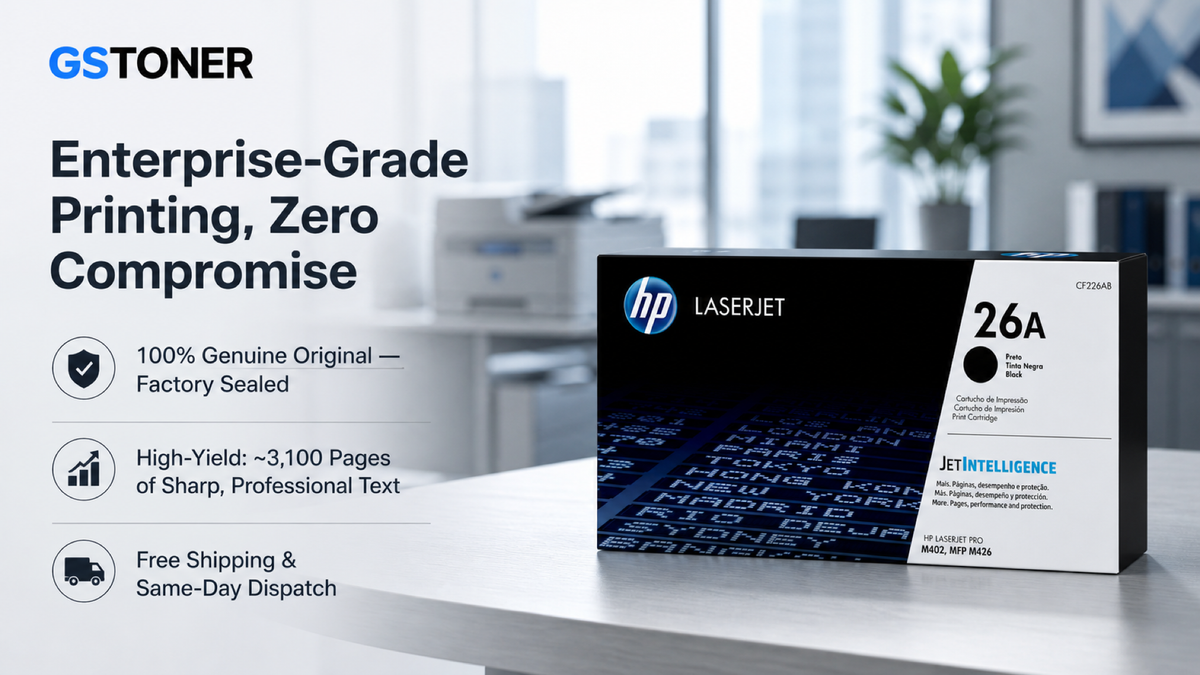 HP 26A Toner Cartridge — GS Toner