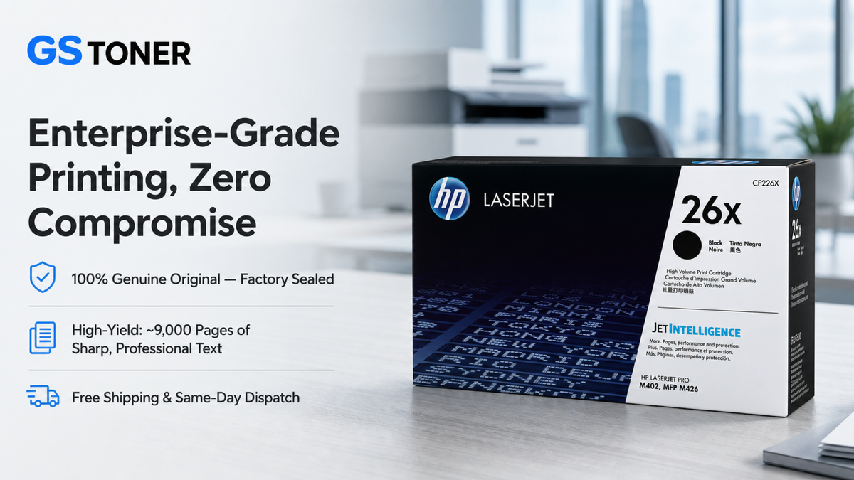 HP 26X Toner Cartridge — GS Toner
