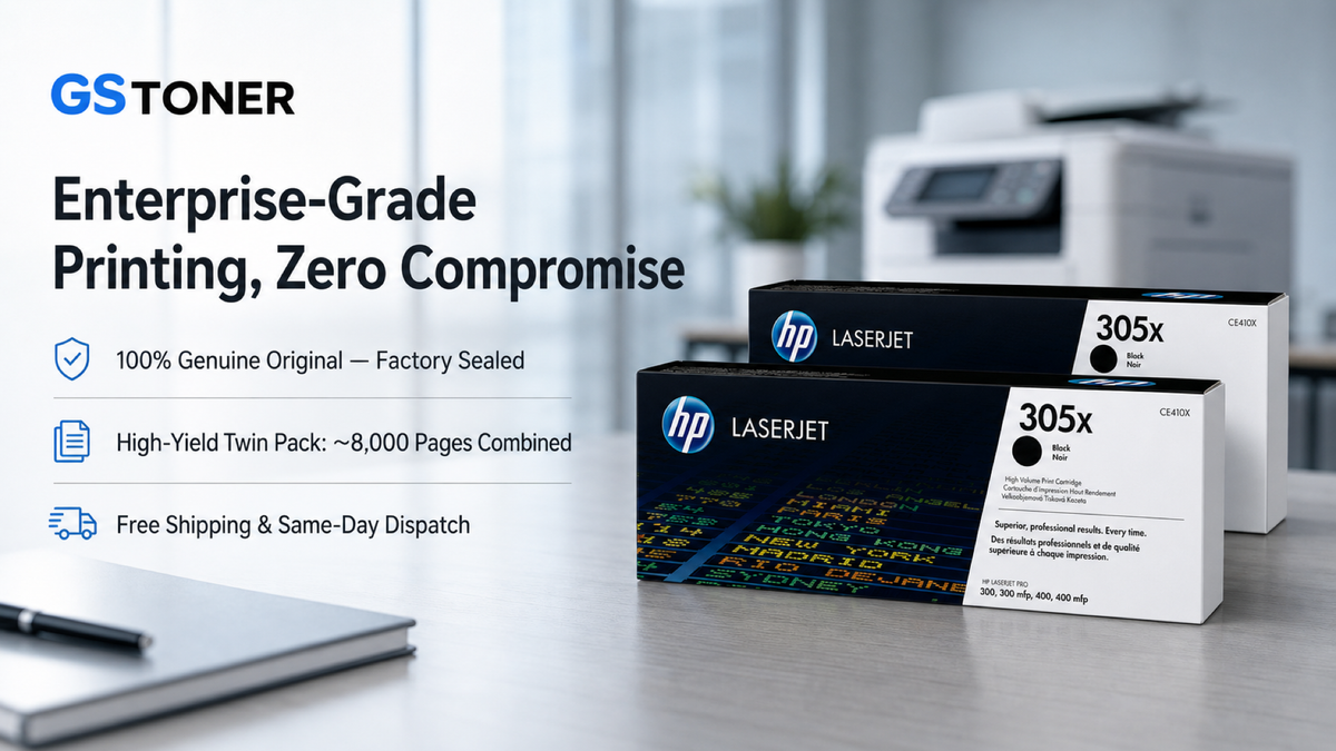 HP 305X Toner Cartridge 2-Pack — GS Toner