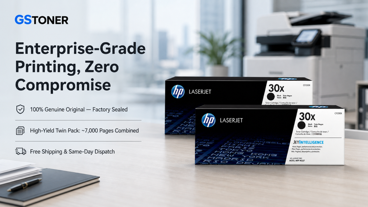 HP 30X Toner Cartridge 2-Pack — GS Toner