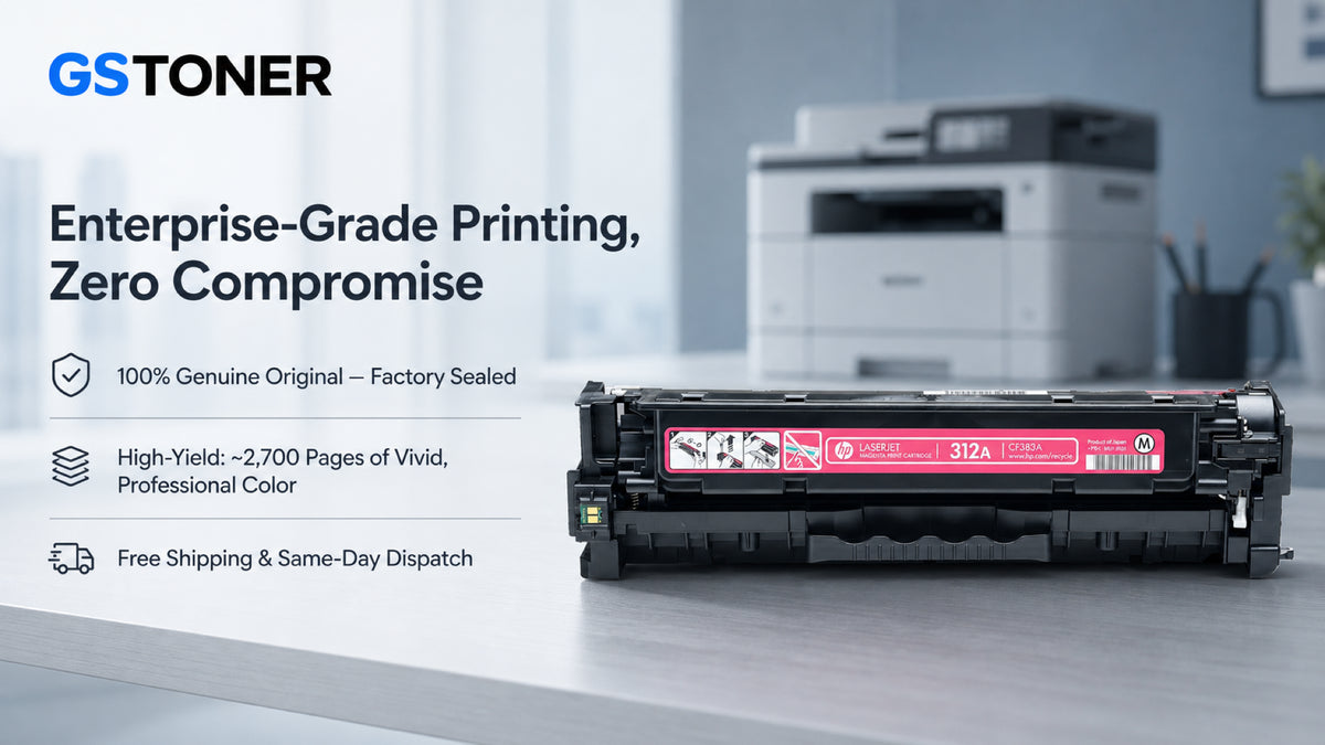 HP 312A Magenta Toner Cartridge — GS Toner