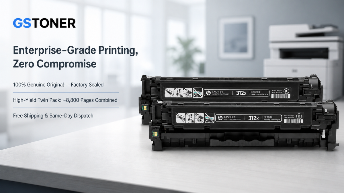 HP 312X Toner Cartridge 2-Pack — GS Toner