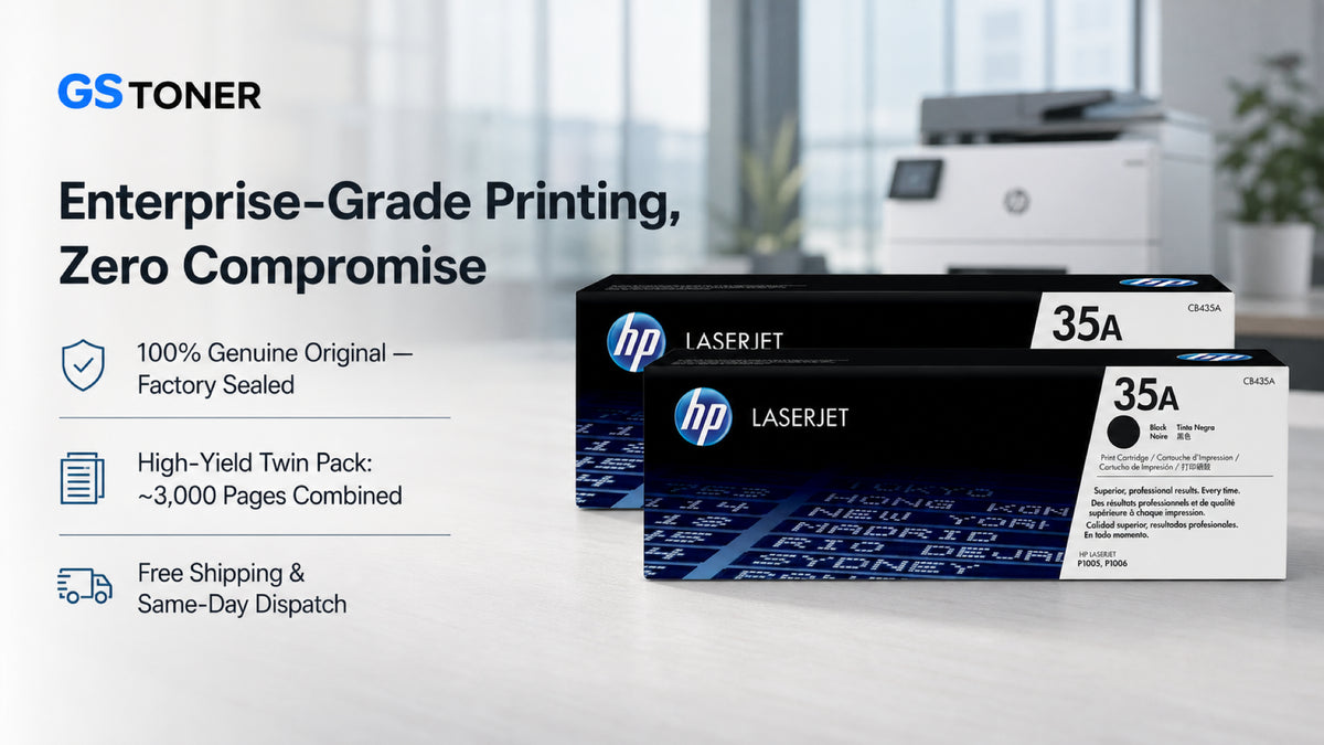 HP 35A Toner Cartridge 2-Pack — GS Toner