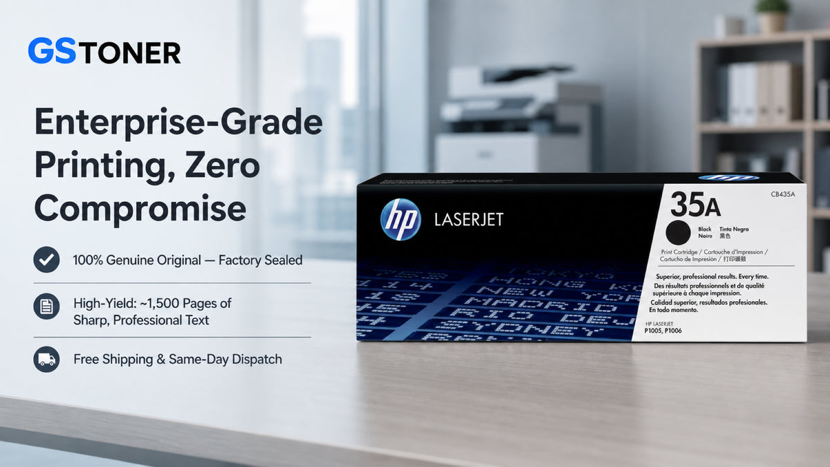 HP 35A Toner Cartridge — GS Toner