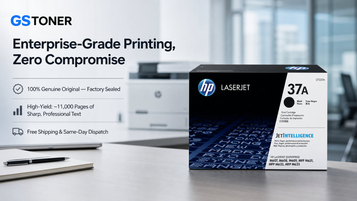 HP 37A Toner Cartridge — GS Toner