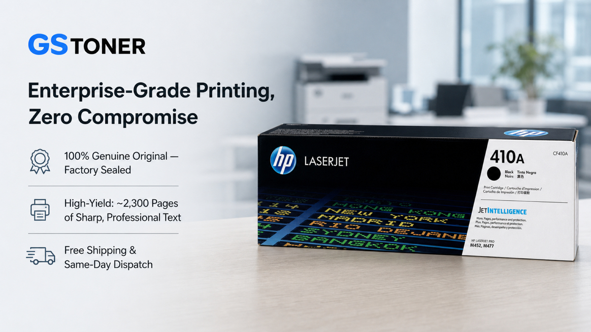 HP 410A Toner Cartridge — GS Toner