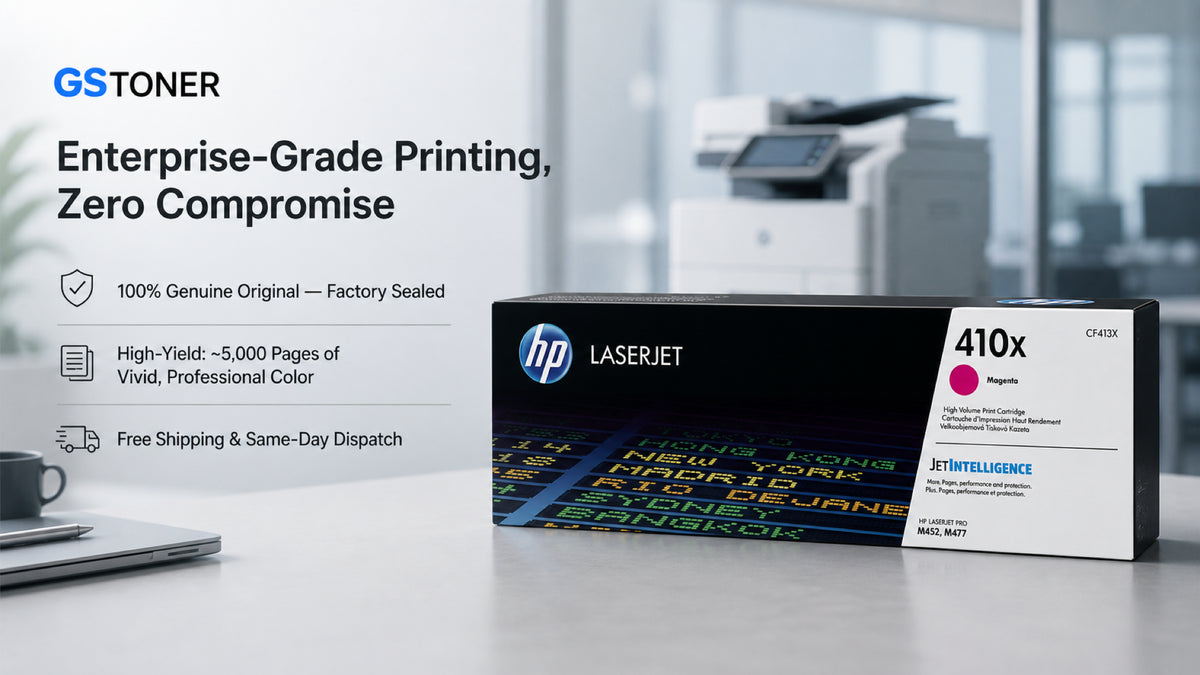 HP 410X Magenta Toner Cartridge — GS Toner