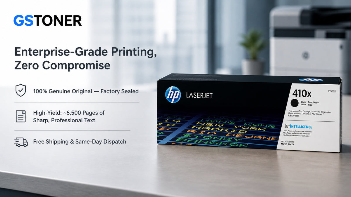 HP 410X Toner Cartridge — GS Toner