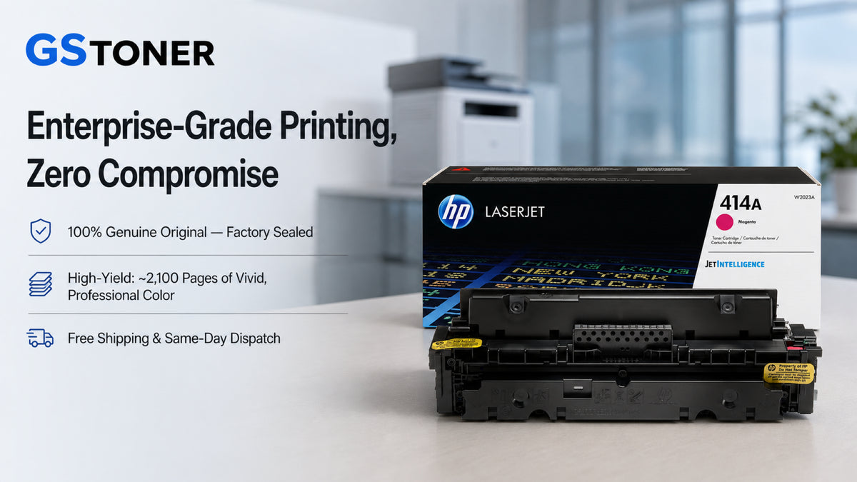 HP 414A Magenta Toner Cartridge — GS Toner