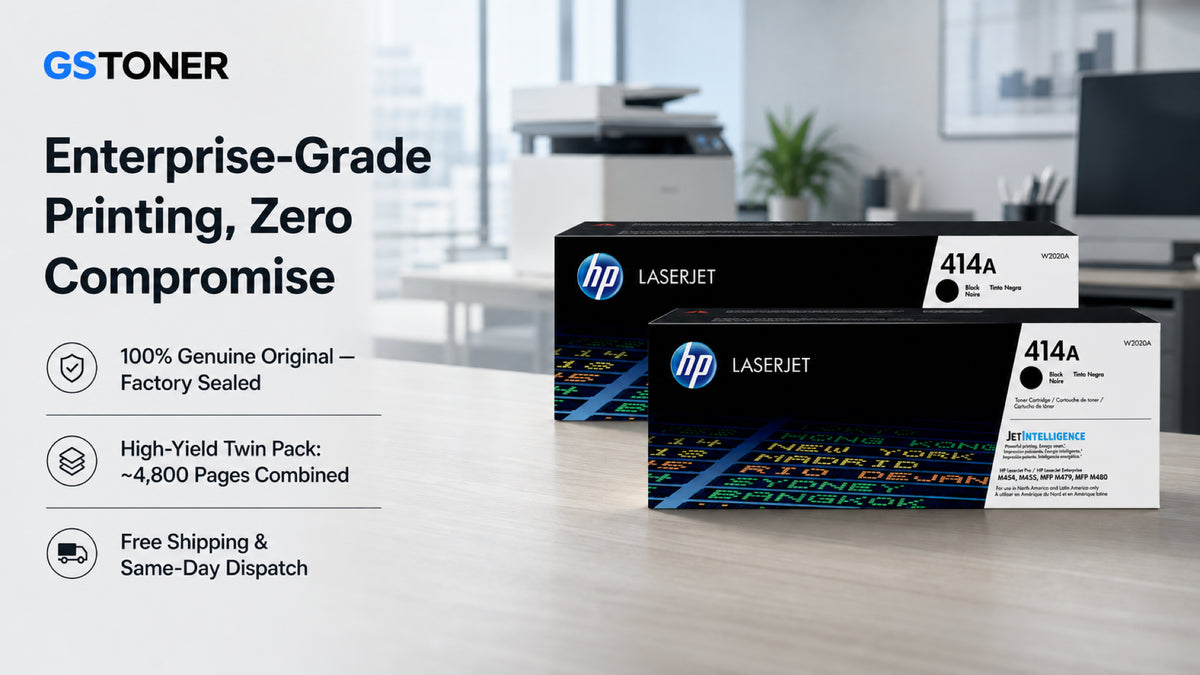 HP 414A Toner Cartridge 2-Pack — GS Toner