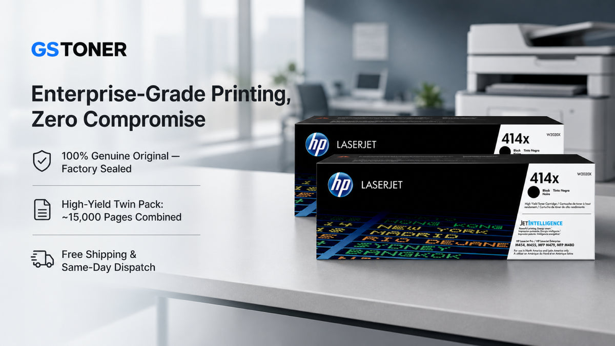 HP 414X Toner Cartridge 2-Pack — GS Toner
