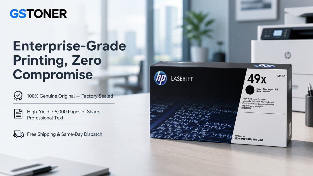HP 49X Toner Cartridge — GS Toner