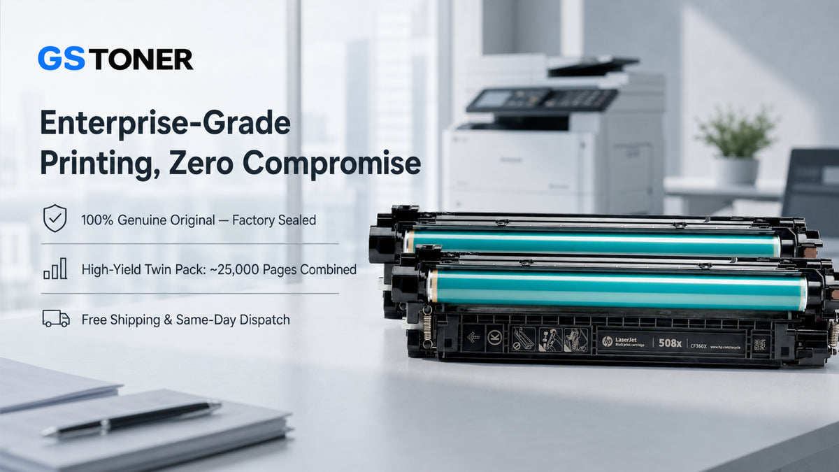 HP 508X Toner Cartridge 2-Pack — GS Toner