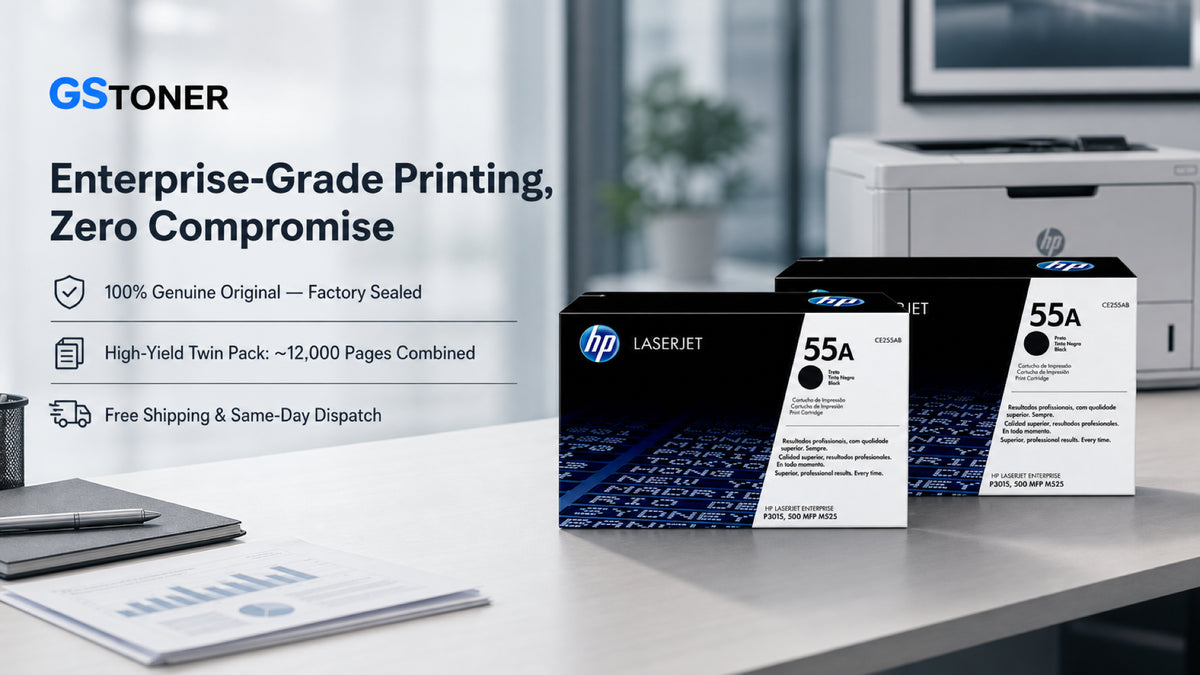 HP 55A Toner Cartridge 2-Pack — GS Toner