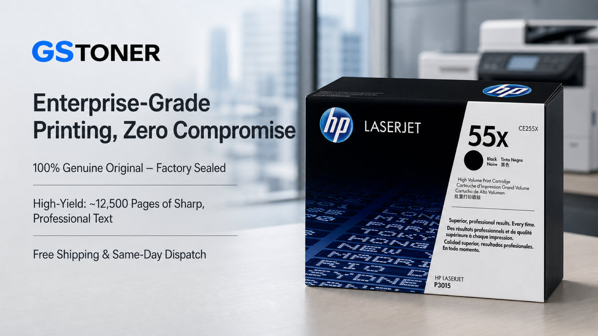 HP 55X Toner Cartridge — GS Toner