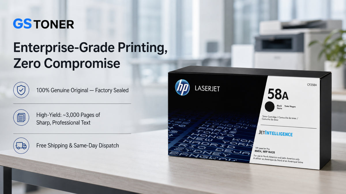 HP 58A Toner Cartridge — GS Toner