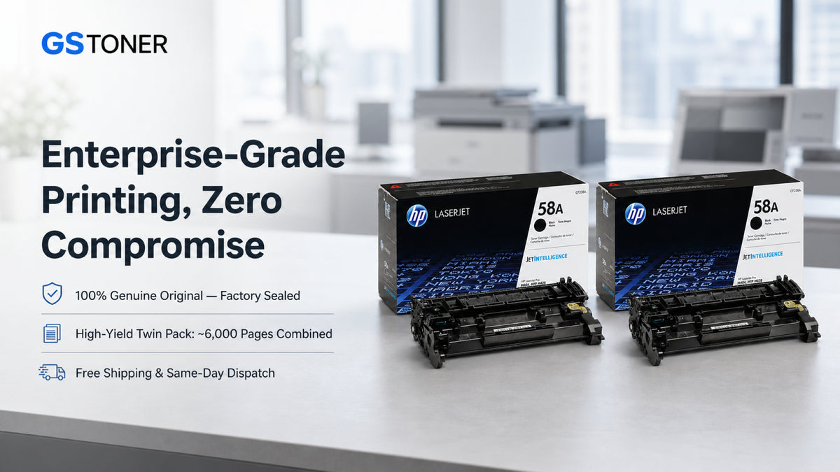HP 58A Toner Cartridge 2-Pack — GS Toner