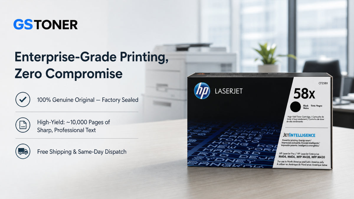 HP 58X Toner Cartridge — GS Toner