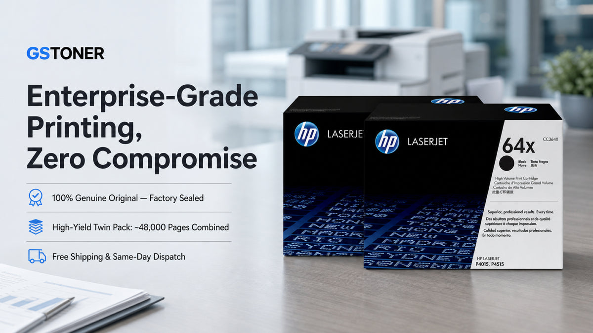 HP 64X Toner Cartridge 2-Pack — GS Toner