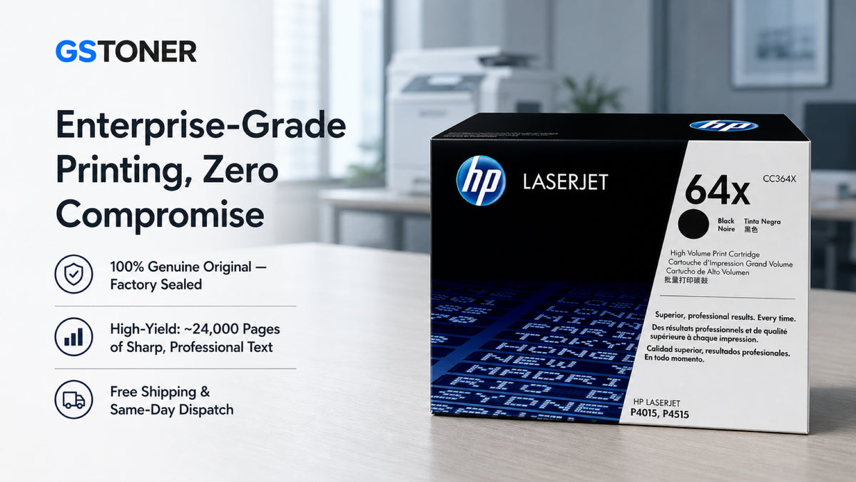 HP 64X Toner Cartridge — GS Toner