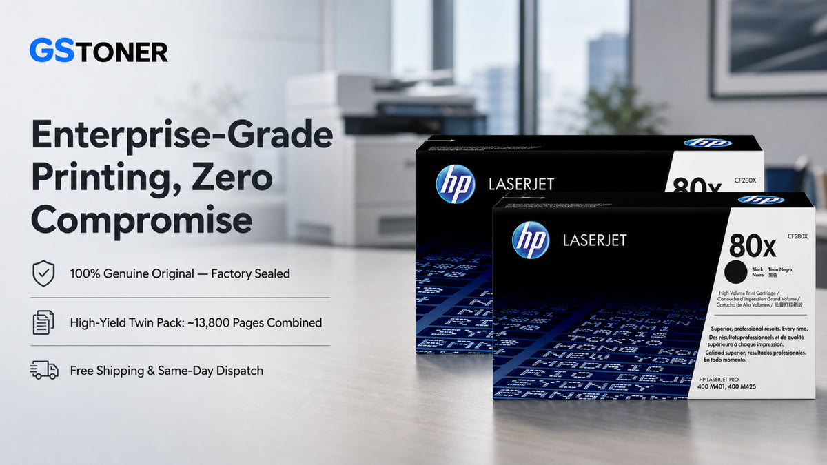 HP 80X Toner Cartridge 2-Pack — GS Toner