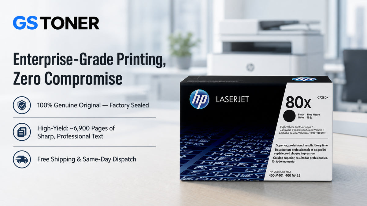HP 80X Toner Cartridge — GS Toner