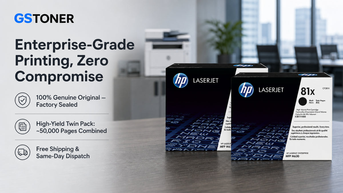 HP 81X Toner Cartridge 2-Pack — GS Toner