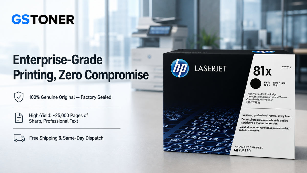 HP 81X Toner Cartridge — GS Toner