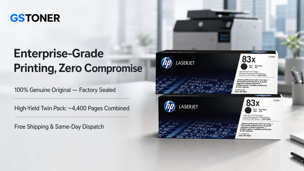 HP 83X Toner Cartridge 2-Pack — GS Toner