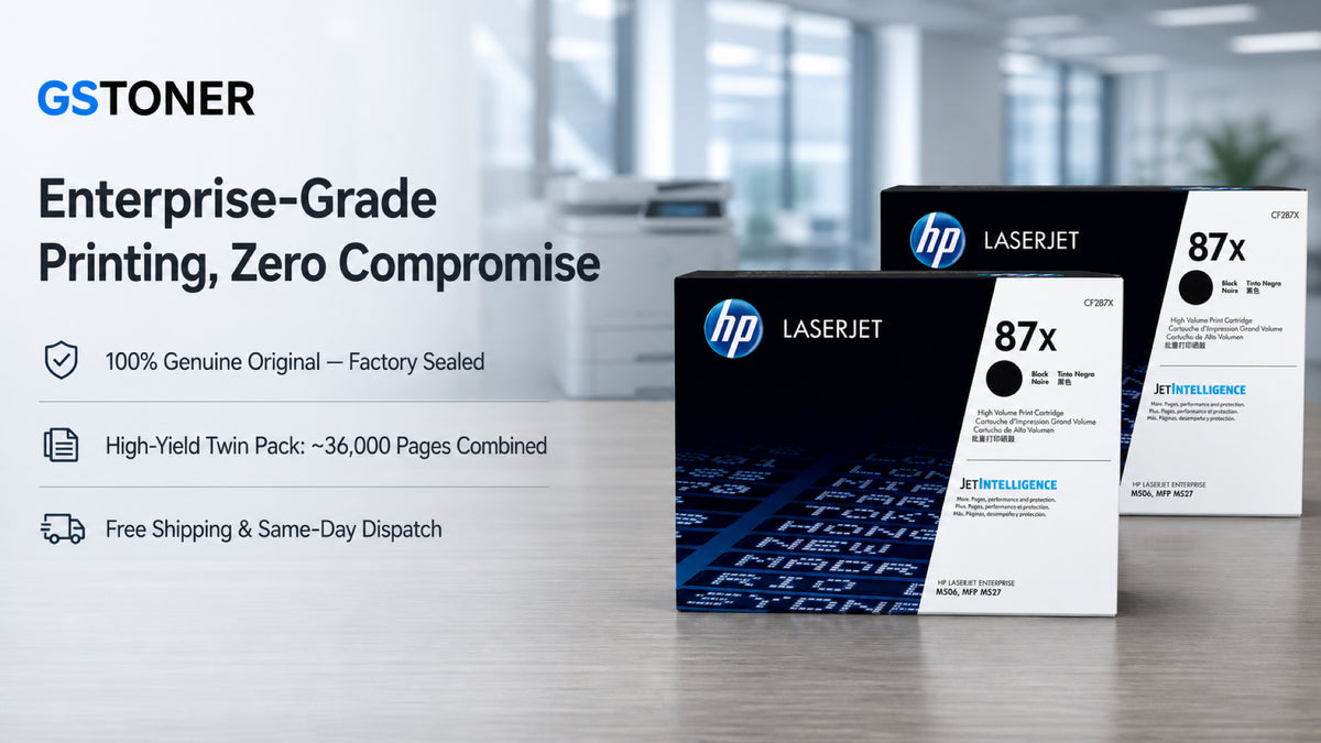 HP 87X Toner Cartridge 2-Pack — GS Toner